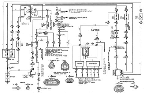 toyota 4y junction box|toyota connector repair diagram.